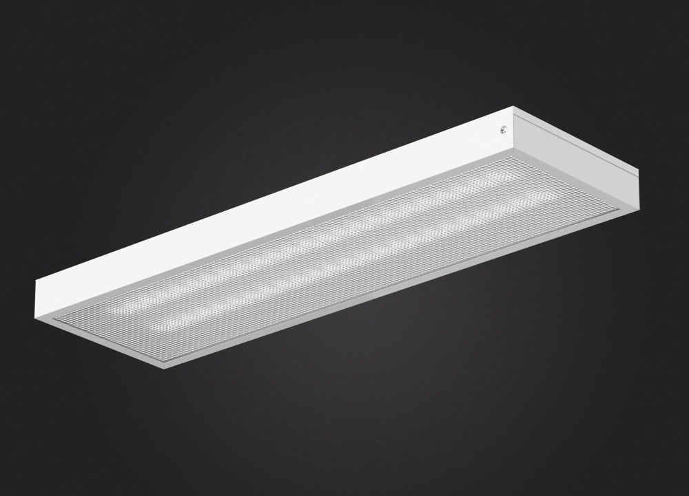 Светильник LED ДВО 17Вт 5000К 2100Лм IP40 призма 595х180х40мм DARKLUM