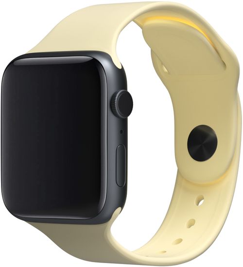 Ремешок moonfish для Apple Watch 42/44 мм, силикон, желтый