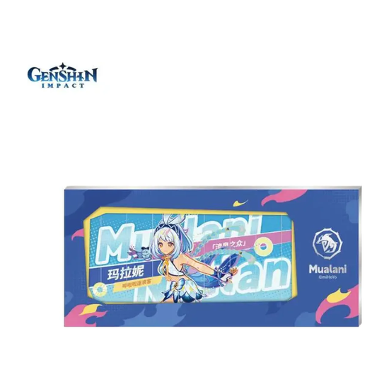 Памятный билет Genshin Impact Муалани Mualani Departure! Land of Pyro Pull Tab Ticket — повтор основного фото