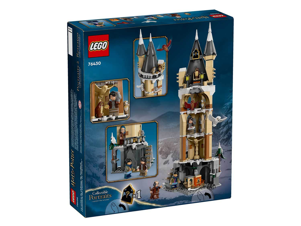 Конструктор Лего Гарри Поттер Совятник замка Хогвартс | LEGO Harry Potter Hogwarts Castle Owlery 76430, 364 деталей (8+)