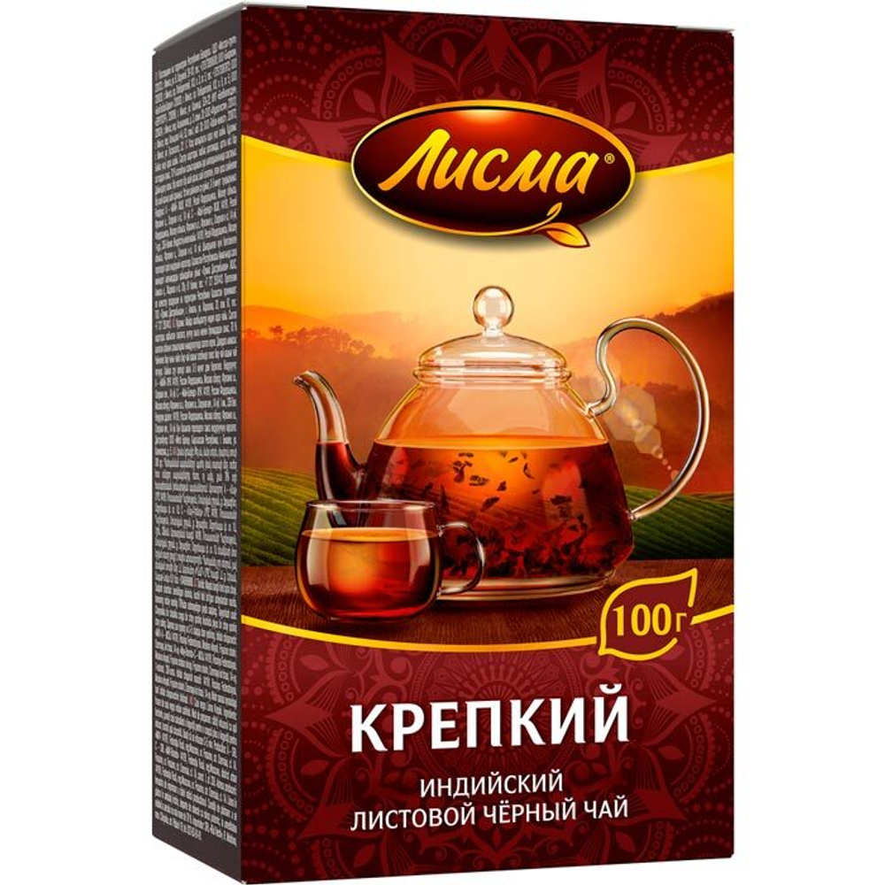 Чай весовой Лисма Крепкий 100 г