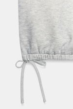 БРЮКИ КАПРИ СВЕХУ ИЗ ФУТЕРА — ZARA