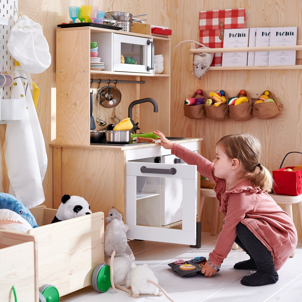 Мягкая игрушка IKEA DUKTIG (ДУКТИГ), Набор для выпечки, 6 шт.