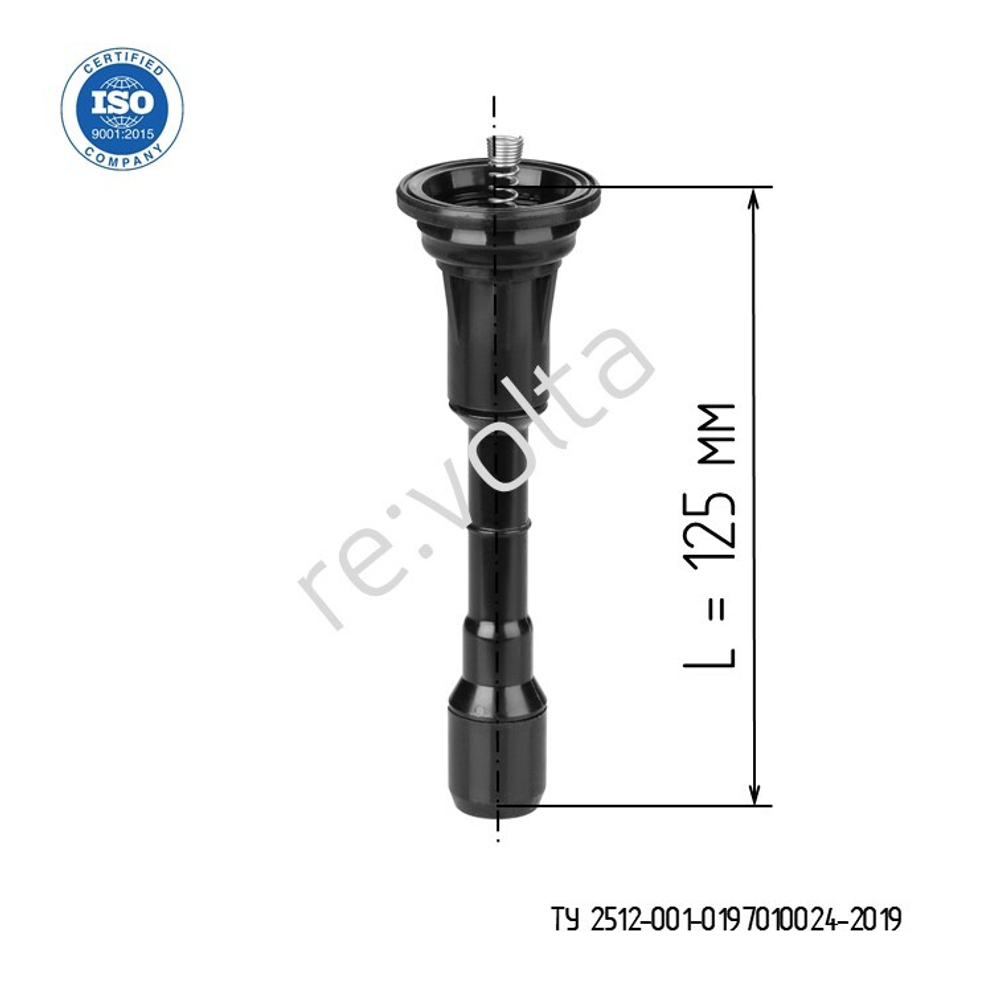 Штепсель катушки зажигания Nissan /Infiniti / Renault, RVLT-43