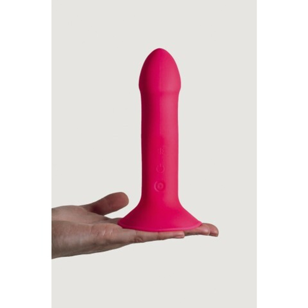Фаллоимитатор с вибрацией Adrien Lastic Hitsens 2 (17,2×4 см) розовый