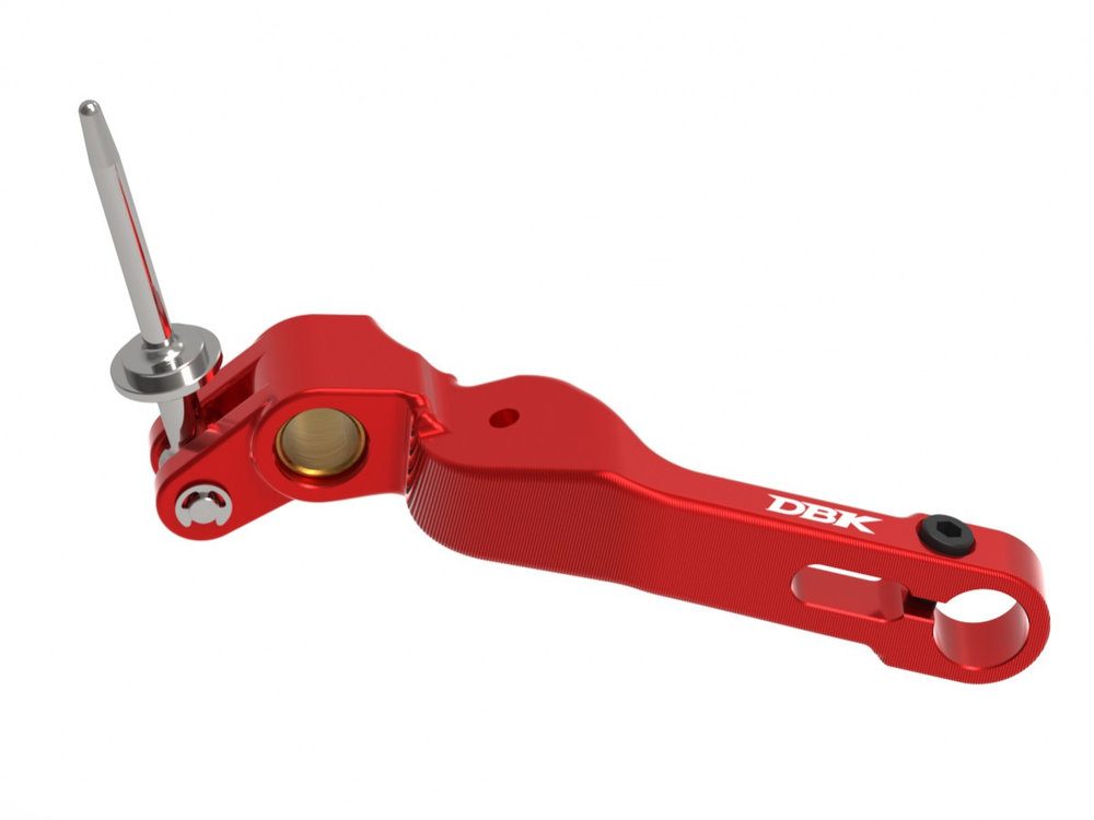 RPLF32 DBK RR BRAKE LEVER W/ RPPIF05 EXTRA GRIP ECCENTRIC PIN (SF V4 2025)