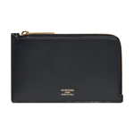 Balenciaga Calfskin Coin Purse, Card Holder Regular Women"s Black