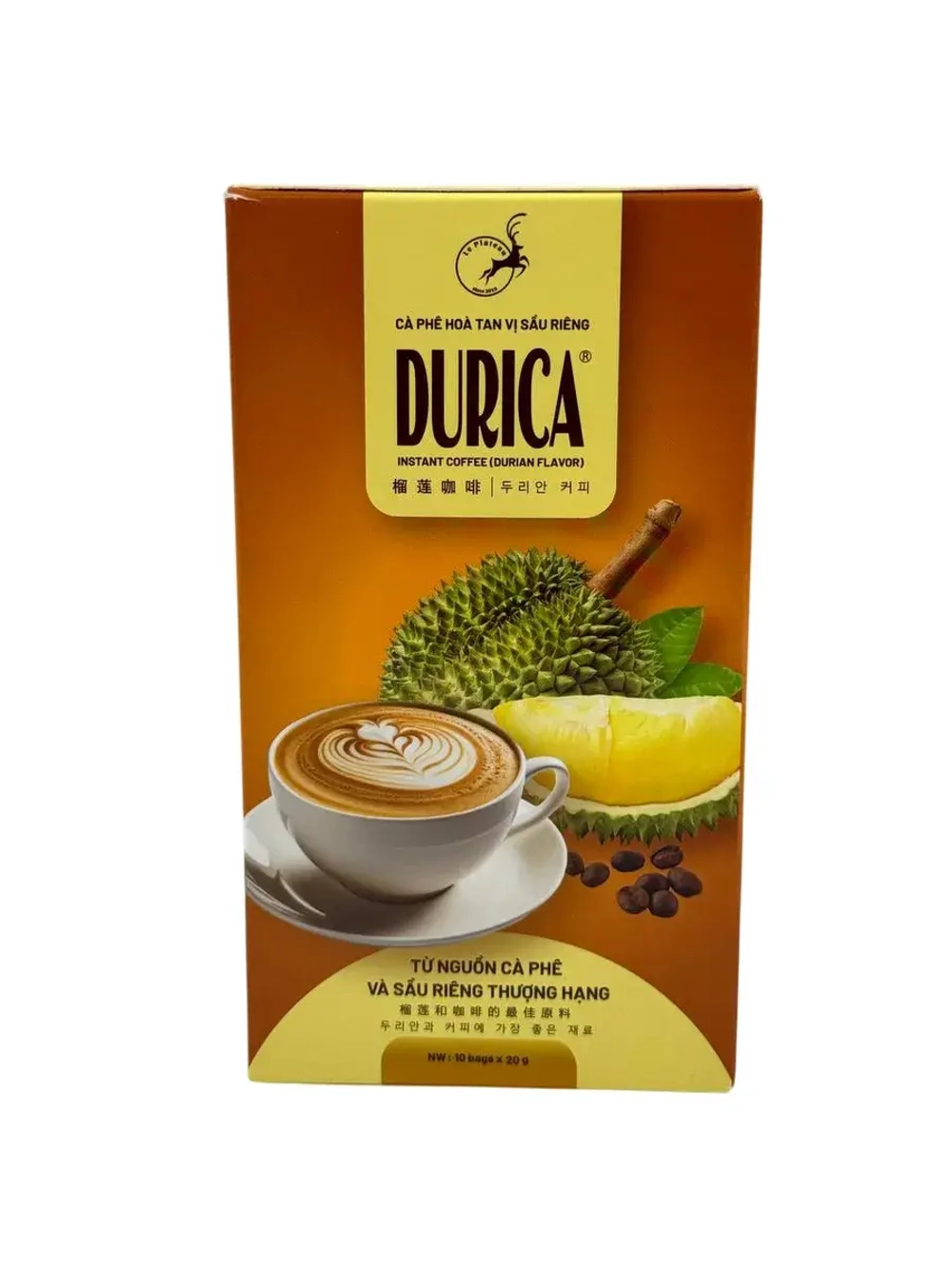 Кофе растворимый дуриан DURICA Coffe, Ca phe hoa tan 200гр.