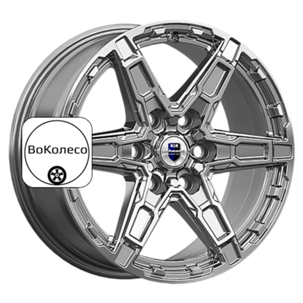 8x18/6x139,7 ET50 D95,1 Дистрикт (КС1159) Дарк платинум K&K