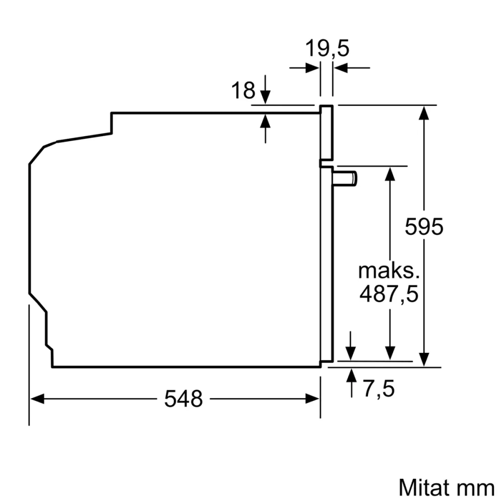 Духовой шкаф Bosch HMG976RB1S