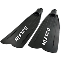 Ласты DELFiN Long Fin Чёрные -