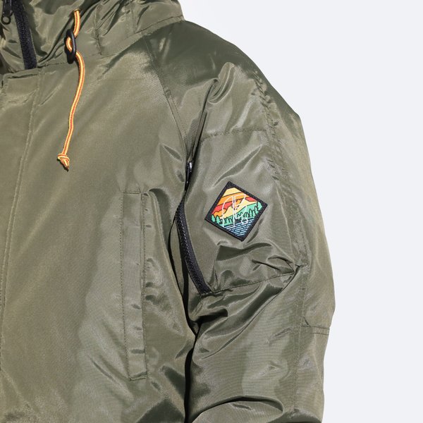 Куртка зимняя Footwork Alaska (army green) артикул: - купить в магазине Дайс