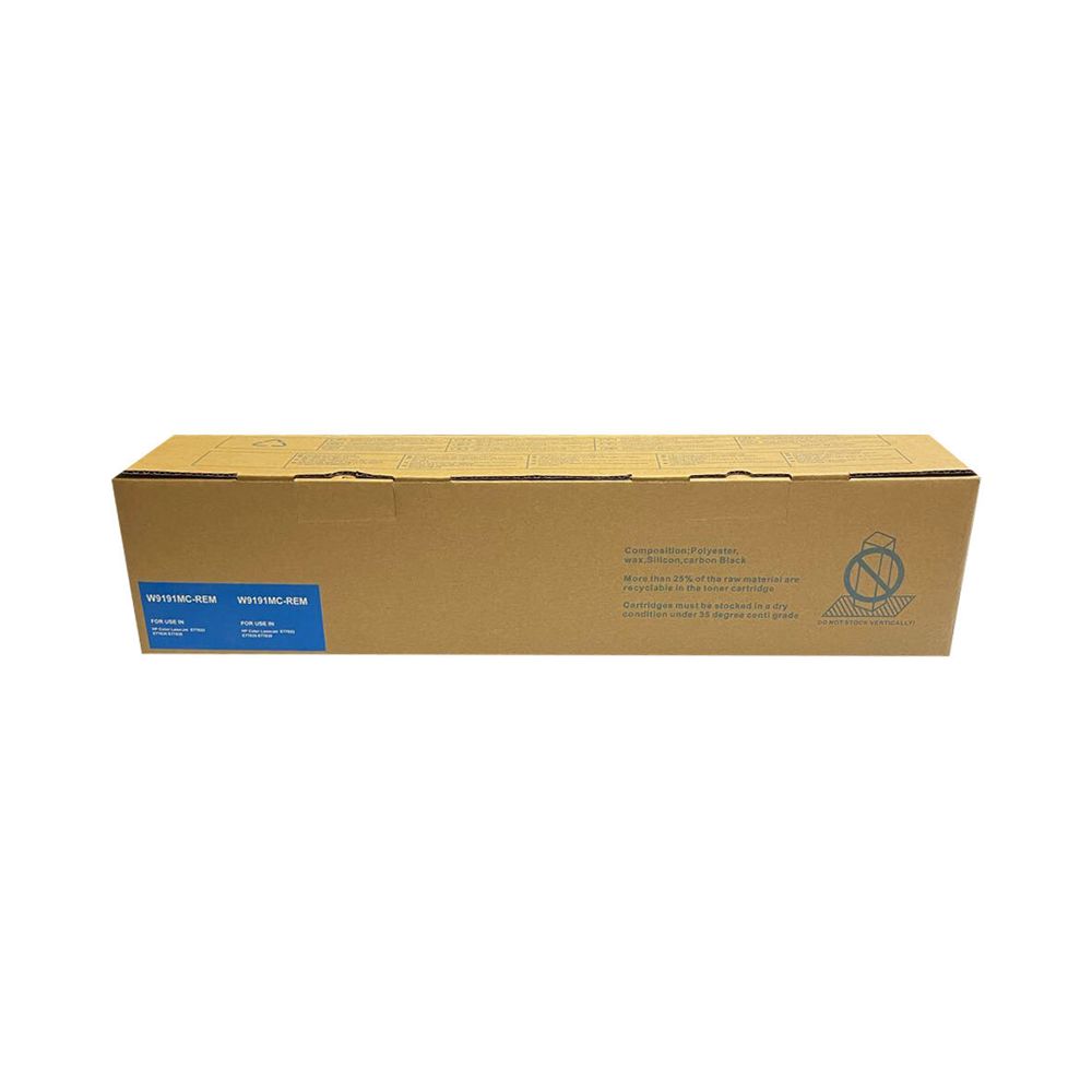 Картридж compatible, аналог HP W9191MC для LJ Managed E77822/E77825/E77830 (28K) голубой