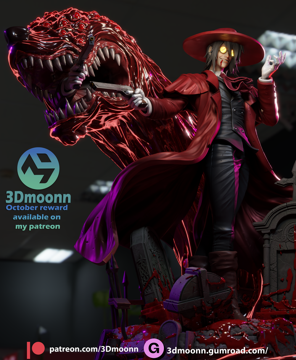 Фигурка Алукард Хеллсинг Alucard Hellsing