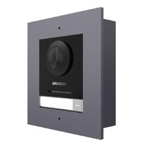 IP вызывная панель DS-KD8003-IME1(B)/Flush (врезная)