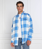 рубашка Tommy Jeans - голубой(DM0DM15134)