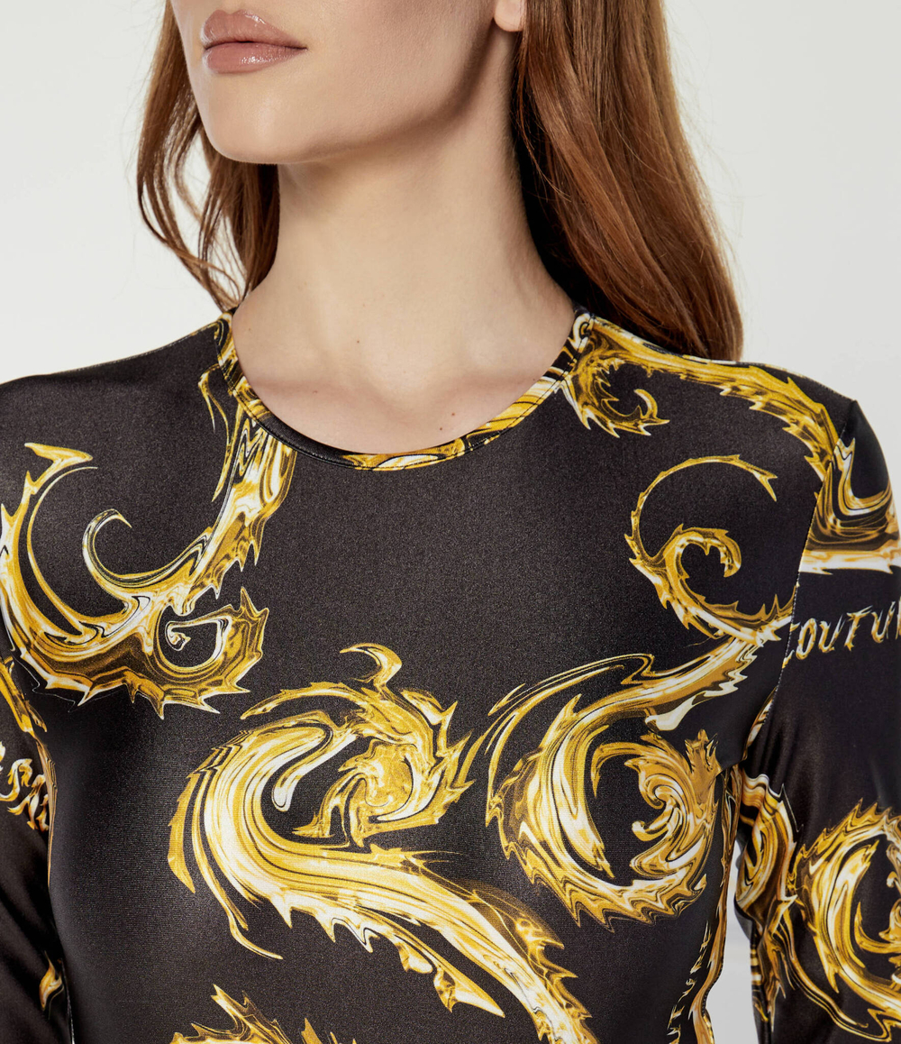 Боди Versace Jeans Couture - черный(77HAM2A1JS360)