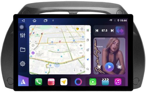 Магнитола для Toyota RAV4 2 2000-2003 - FarCar BX877 монитор 13" 2K QLED на Android 13, TS10, 6+128, CarPlay, 4G SIM-слот