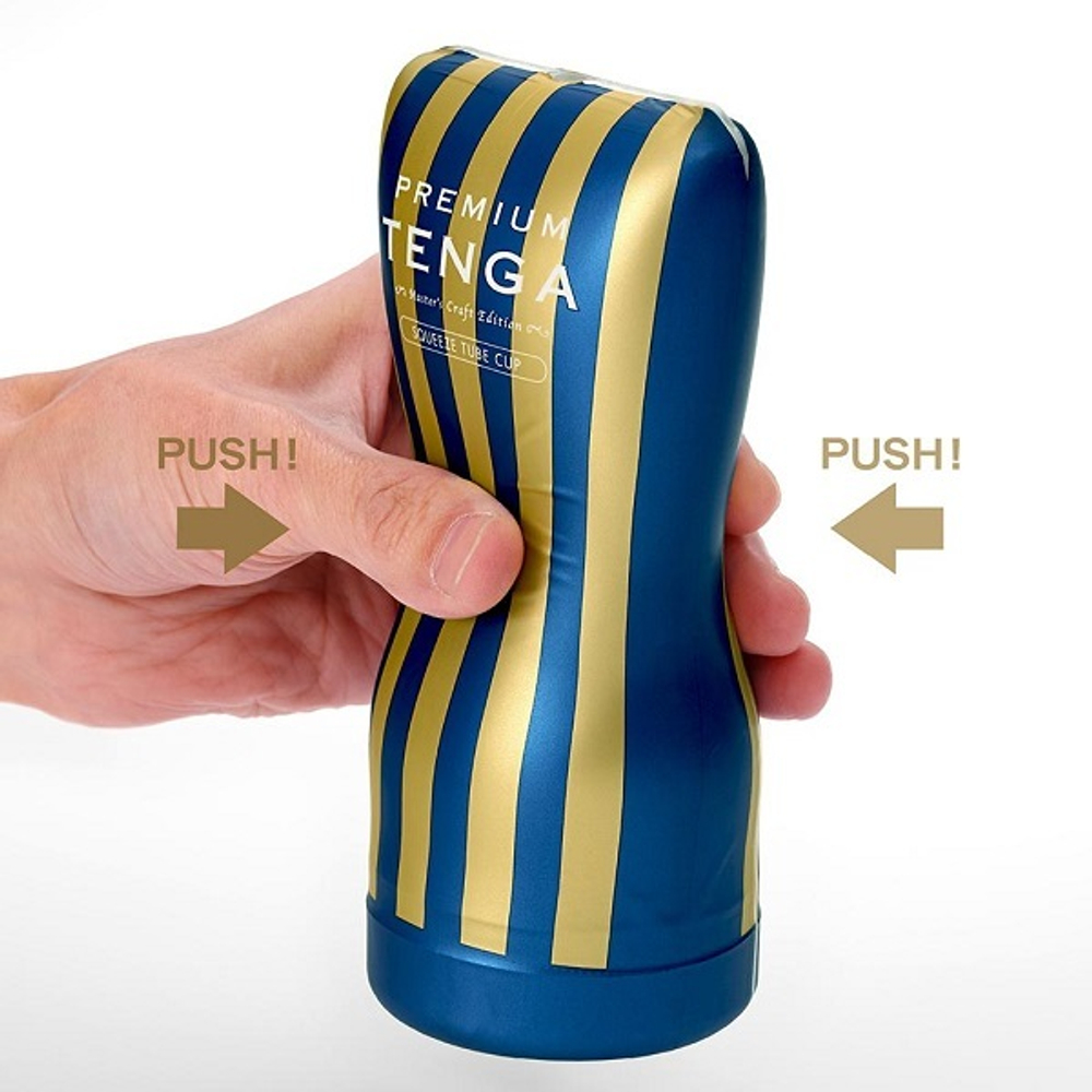 Мастурбатор 15,5см Tenga Premium Soft Case Cup TOC-202PT