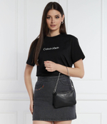 Кожаная сумка через плечо + поясная сумка Emporio Armani - черный(Y3H317 Y478E)