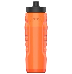 Теннисная бутылка Under Armour Sideline Squeeze 950ml - blaze orange/black