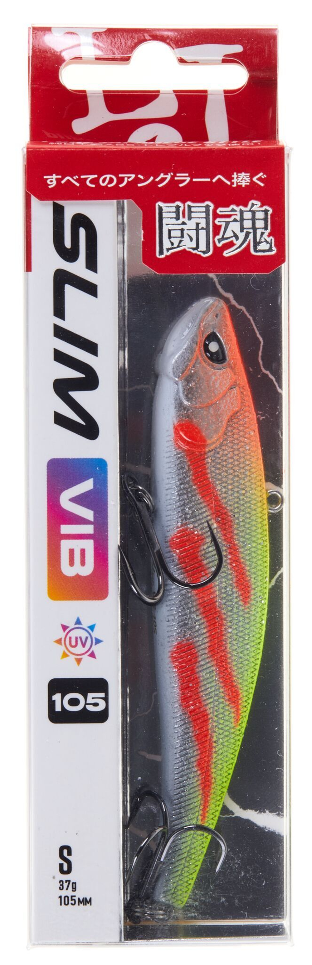 Воблер тонущий вертикальный LJ Pro Series SLIM VIB S 105.00/357