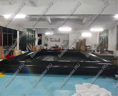 Надувной бассейн «Чёрный» 6*4*0,5 м