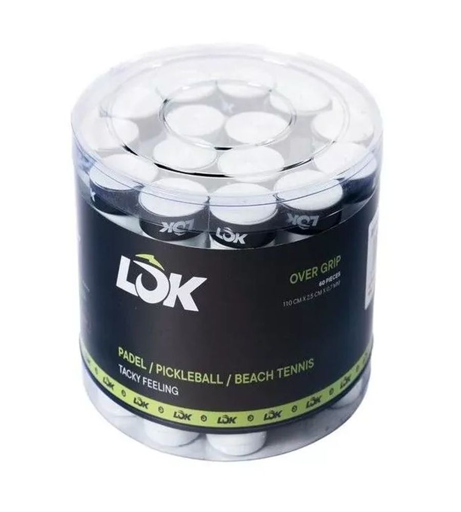 LOK Box Of Теннисные намоткиs 60P - white
