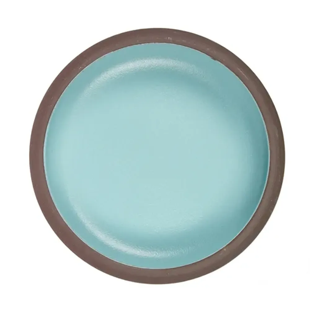 Салатник 400 мл d 15,8 см h4,5 cм емкость для закусок Blue Matt New Brown Taiga P.L. [6]