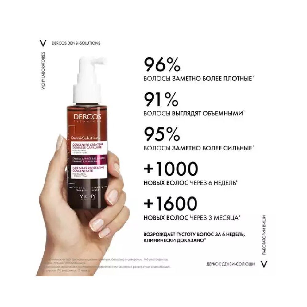 Vichy Densi-Solutions Сыворотка для роста волос, 100 мл