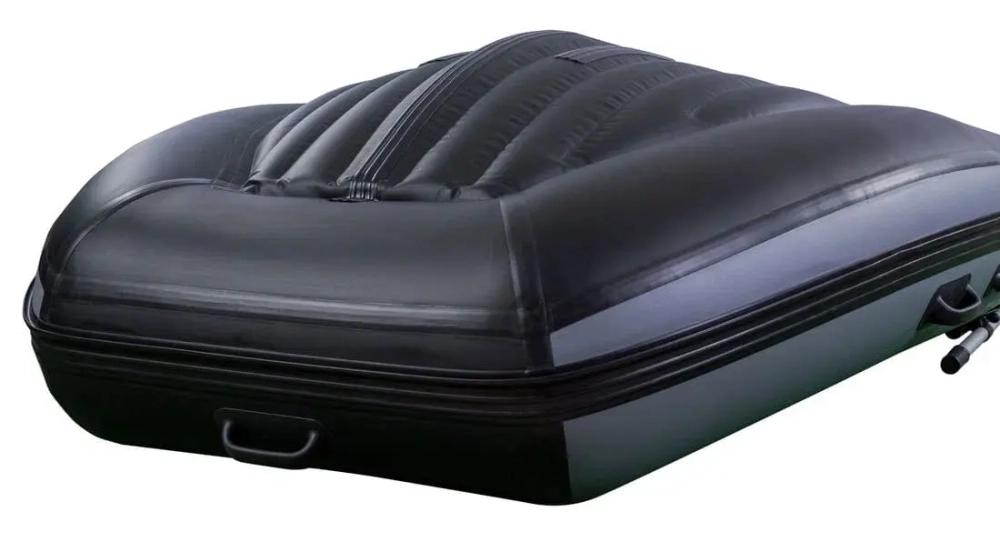 Лодка ПВХ River Boats RB 370 НДНД черно-серый