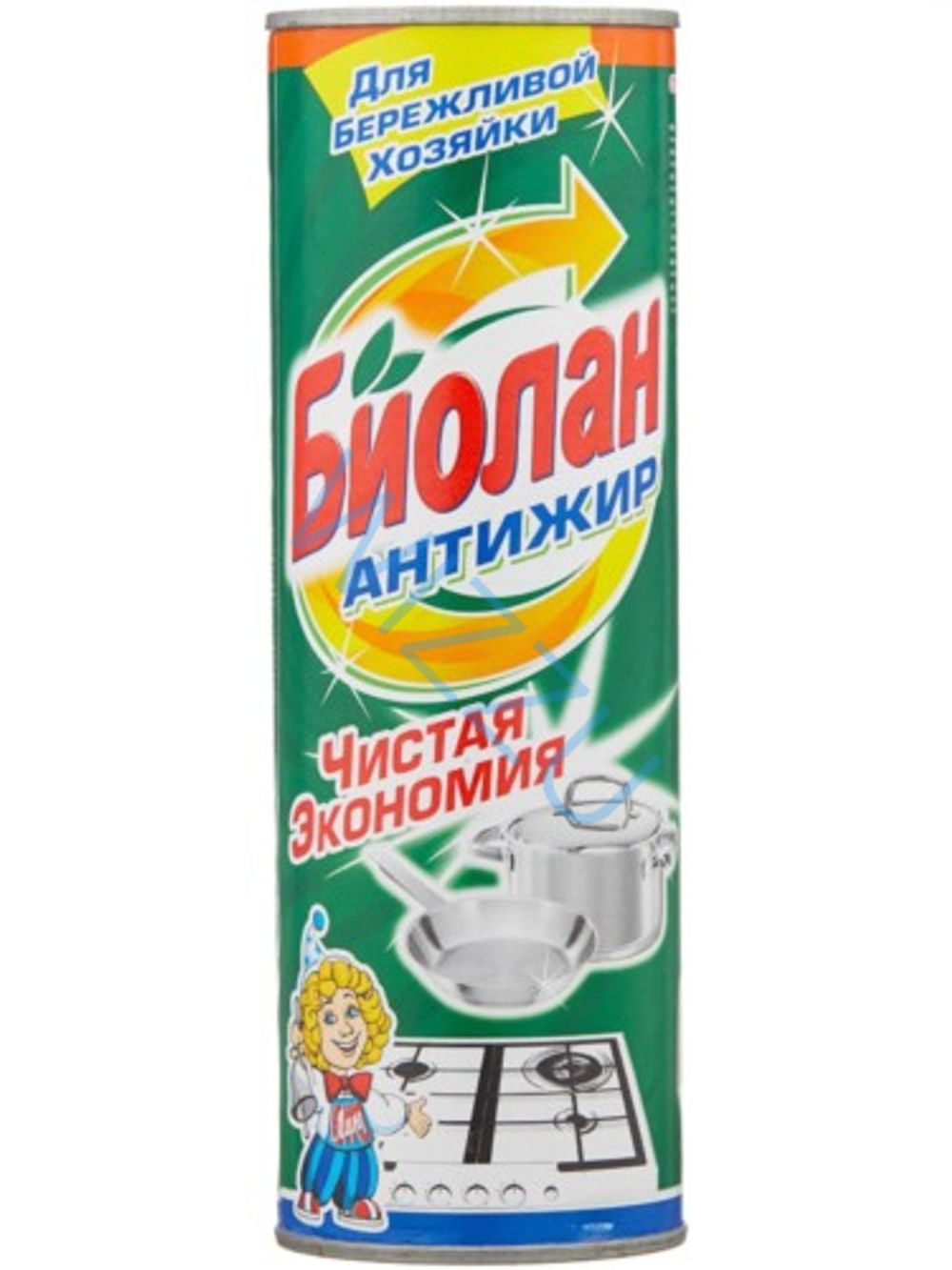 Средство Биолан чистящее Антижир 400г