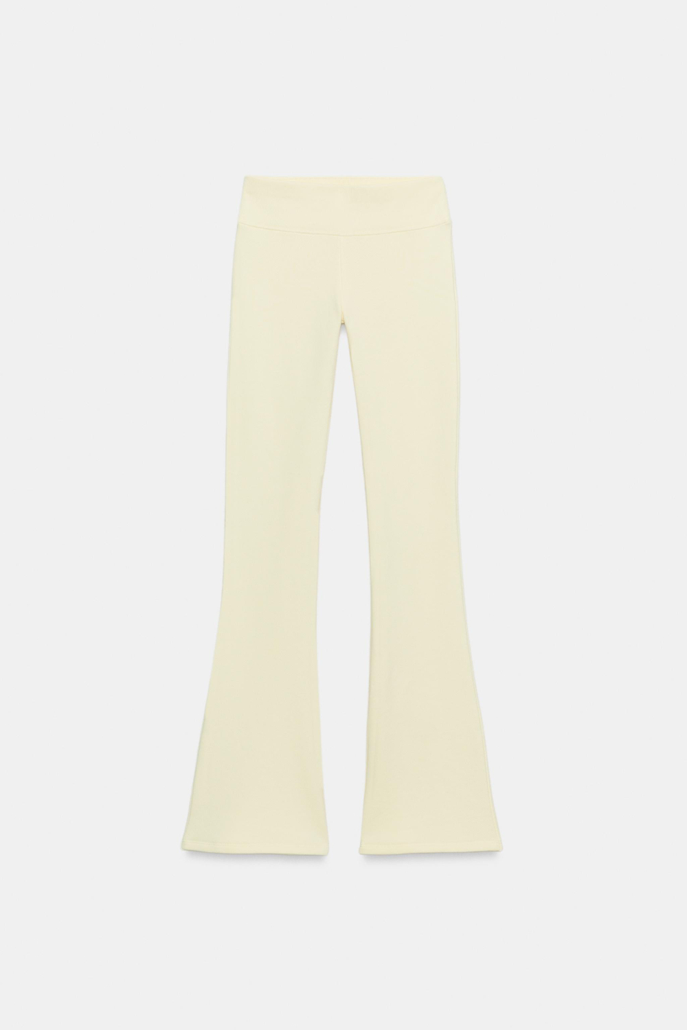 БРЮКИ FLARED ИЗ ФУТЕРА — ZARA