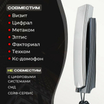 УКП-12М Трубка квартирная переговорная VIZIT