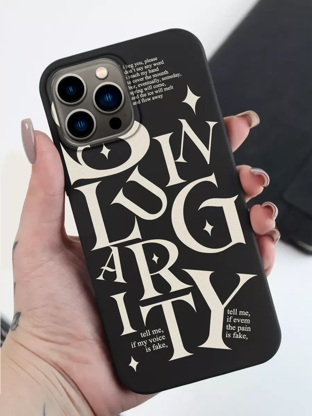 Чехол на iPhone 14 Pro Max с 3D принтом