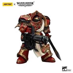 Фигурка JOYTOY Blood Angels Crimson Paladins Squad Crimson Paladin with Iliastus Assault Cannon