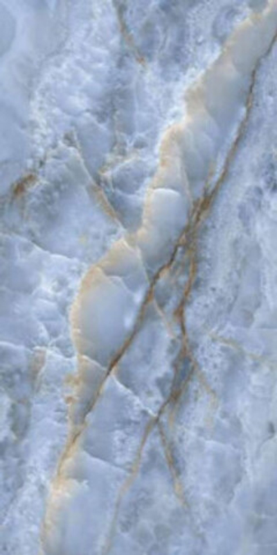 Керамогранит BOOKMATCH ONICE BLUE B POLISHED