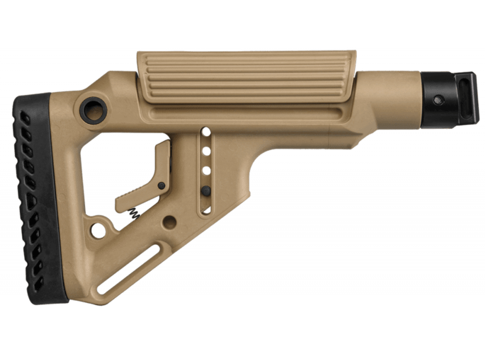 Складной приклад для САЙГИ/AK-74M/АК-100-ые серии, бежевый