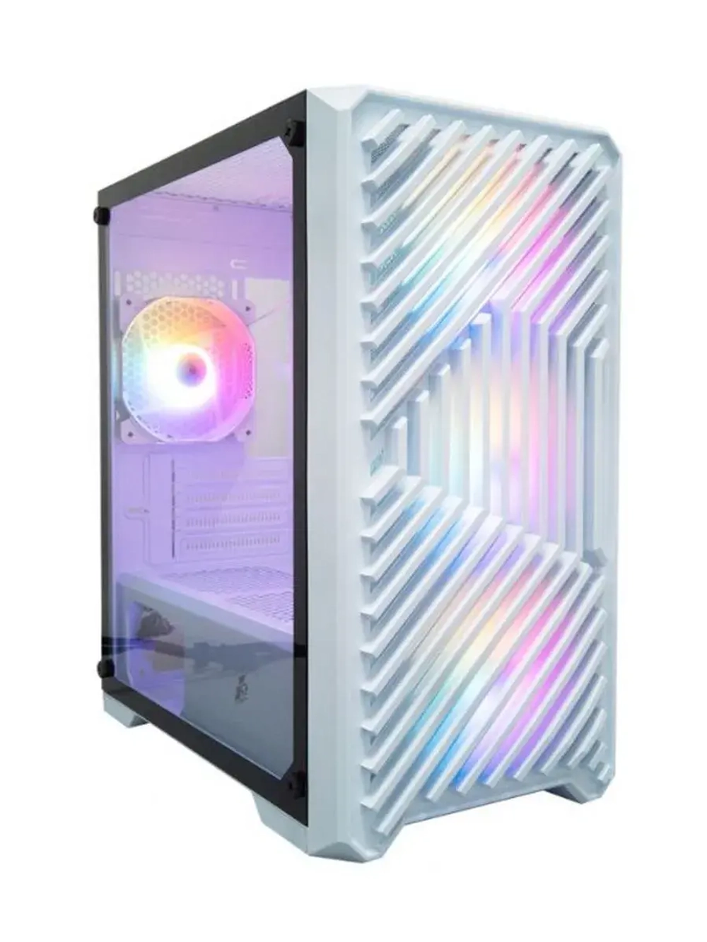 Компьютерный корпус TRILOBITE T5 T5-WH-4F1-W WHITE