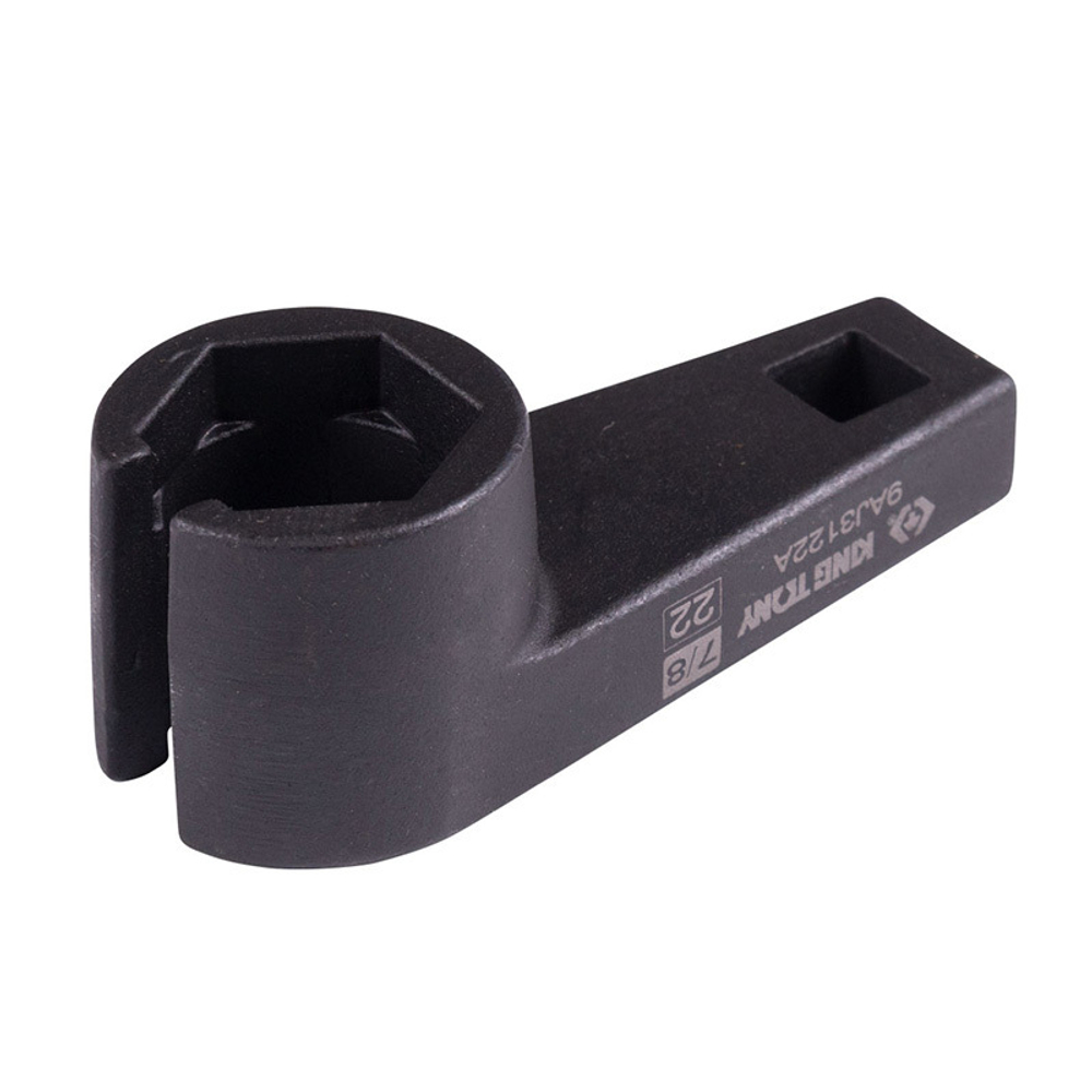 KING TONY (9AJ3122A) Головка для кислородных датчиков 3/8", 22 мм, разрезная