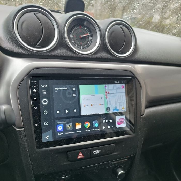 Магнитола для Suzuki Vitara 2015+ - Kuberg OL-9621 QLed, Android 13, Быстрейшая, CarPlay, SIM-слот