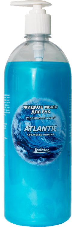 Жидкое мыло Atlantic 1 л насос-дозатор