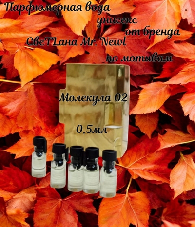 Парфюмерная вода унисекс СвеТLана Mr. Newl C&M061-12 0,5 мл
