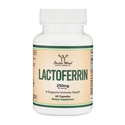 Double Wood - Lactoferrin, 250 mg 60 caps | Laktoferrin 250 mg, 60 kapsula