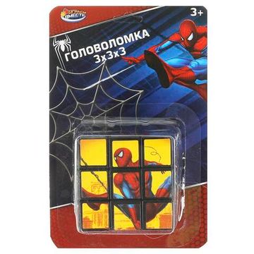 Логическая игра кубик 3х3, паук, блист.11*17*9см ИГРАЕМ ВМЕСТЕ