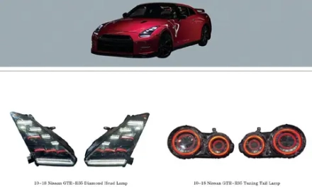 Фары для Nissan GT-R R35 Рестайлинг 2016-2023+ Ниссан запчасти