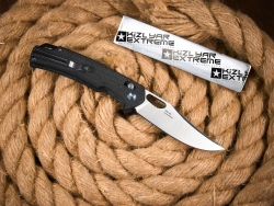Складной нож SRM 9203-MB Satin сталь 10Cr15CoMoV рукоять Black Micarta