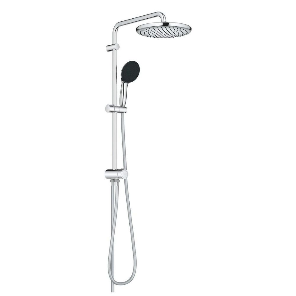 Душевая система с дивертором GROHE Vitalio Start 250, штанга 620 мм, 9.5 л/мин, хром (26680001)