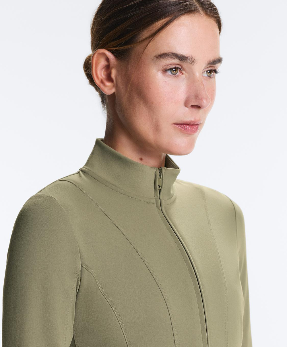 Oysho Куртка Evermove с баской, линялый хаки