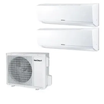 Мультисплит система на 2 комнаты NeoClima NS-12W х2 / NUM-21Q2